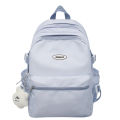 Girl Purple Travel Waterproof School Bag Women New Nylon Laptop Book Bag Trendy Fashion Cute Female Ladies College Backpack Cool.