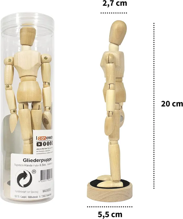 Mont%20Marte%20Wooden%20Manikin%20Magnetic%2020%20cm%20(7.9%20Inch)%20-%20Image%207