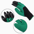 1 pair of safety glovesgarden rubber TPR thermoplastic construction worker ABS claws. 