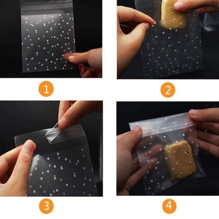 400%20Pcs%20Self%20Adhesive%20Candy%20Bag%20Cookie%20Bags%20Self-Adhesive%20Sealing%20Polka%20Dot%20Clear%20Bags%20Plastic%20Party%20Bag%20for%20Cookie%20-%20Image%202