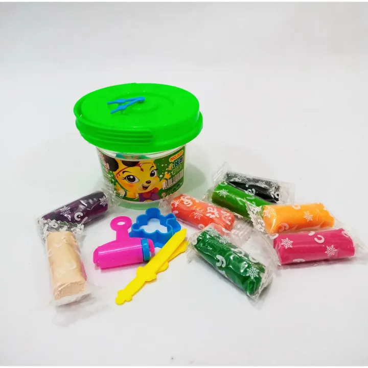 Colorful Play Dough Clay with Molding Tools Set for Kids - Multi-colors