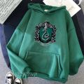 Draco Malfoy Printing Women Hoodie Fashion Cartoon Hoody Winter Cotton Student Loose Over Harajuku Sweatshirt Unisex Sweatshirts. 