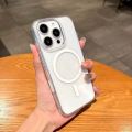 HODON Transparent Acrylic Magnetic Camera Button Protective Phone Cases For iPhone 17 16 Pro Max 16Plus Magsafe Case Clear Wireless Charging With Touch Buttons Cover. 