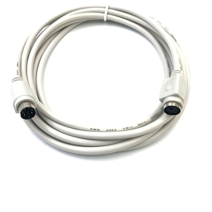 130cmPS2 PS/2 Keyboard Mouse Male To Female Extension Cable Lead 6 Pin ...