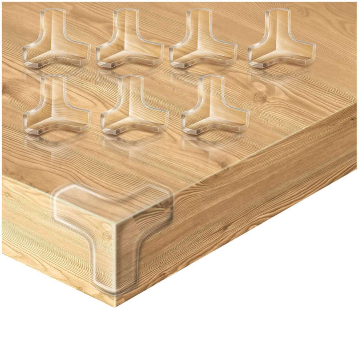 Furniture corner protectors, baby safety sharp corners, transparent anti-collision angles, table and chair covers, protective equipment
