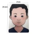 Faces Practice Board Face Painting Practice and Display Tool Novice Practice Beginner Stage Makeup Painting Practice Template. 