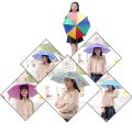 Portable Umbrella Hat Head Wearing Sunshade Rain Gear Outdoor Folding Umbrella Fishing Camping Beach Head Hats Windproof New. 