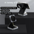ARMICO 2024 Charging Station for Apple Multiple Devices - 3 in 1 Foldable Magnetic Wireless Charger Dock - Travel Charging Pad for iPhone 15 14 13 12 Pro Max Plus iWatch & Airpods.