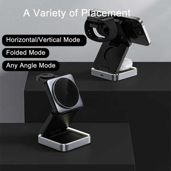 ARMICO%202024%20Charging%20Station%20for%20Apple%20Multiple%20Devices%20-%203%20in%201%20Foldable%20Magnetic%20Wireless%20Charger%20Dock%20-%20Travel%20Charging%20Pad%20for%20iPhone%2015%2014%2013%2012%20Pro%20Max%20Plus%20iWatch%20&%20Airpods%20-%20Image%204