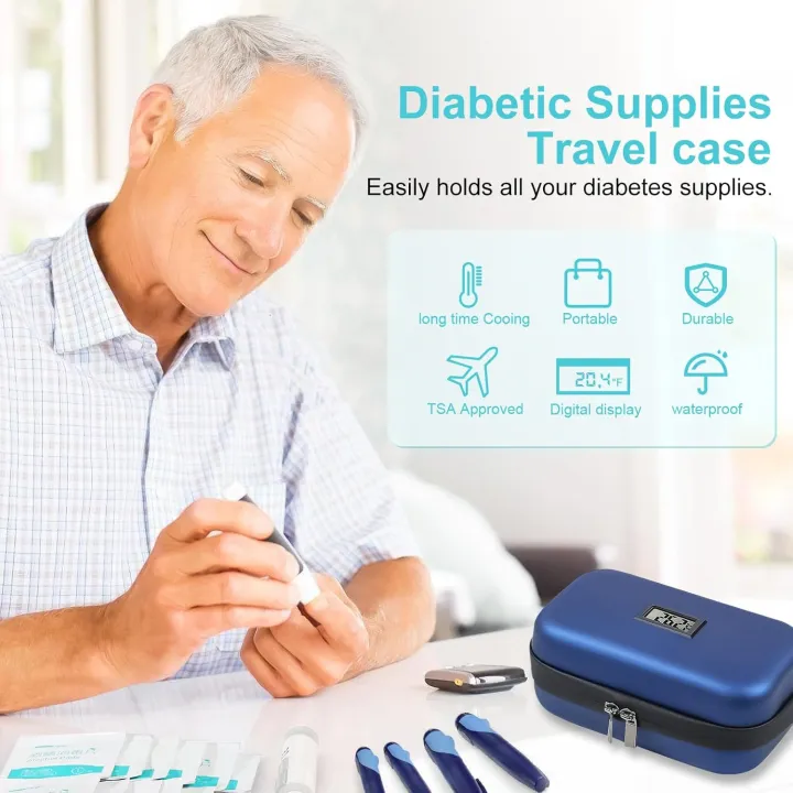 Insulin%20Cooler%20Case,%2024-Hour%20Refrigerated%20Medicine%20Cooler%20for%20Travel%20with%20Thermometer%20Temperature%20Display%20-%20TSA%20Approved%20-%20Medicine%20Organizer%20Bag%20Includes%202%20Ice%20Packs%20for%20Daily%20Life%20Trip%20-%20Image%202