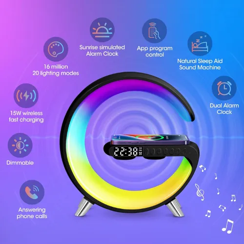 G63%20Smart%20Light%20Sound%20Speaker%20Machine%20Fast%20Charging%20Alarm%20Clock%207-Color%20RGB%20Music%20Player%20Speaker%20-%20Dhaka%20Shopping%20Zone%20-%20Image%203