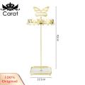 Carat Earring Display Stand Beautiful Butterfly Jewelry Rack Stand for Necklaces Earrings Home Decor Organizer Display Holder for Retail Shops Desktop Jewelry Rack. 