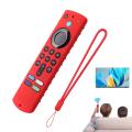 【Xiaofeng】ph Silicone Remote Protective Case In Dark Shockproof Luminous Controller Sleeve With Lanyard For All-new Amazon Fire TV Stick 4K 2023 Remote Controls. 