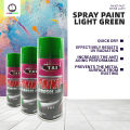 Spray paint Light Green.