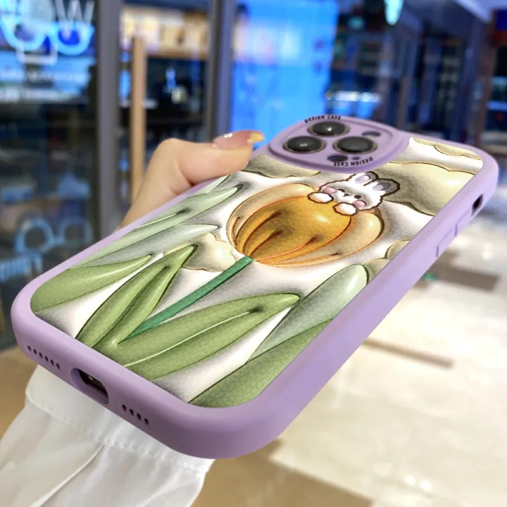 Jizetin%20for%20Realme%20C15%20Back%20Cover%20Creative%20Flowers%20Rabbit%20Lambskin%20Texture%20PU%20Leather%20Back%20For%20Girls%20Boys%20Soft%20Phone%20Case%20-%20Image%208