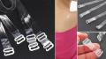 Transparent Rubber and Plastic Bra Strap. 
