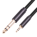 Amplifier Audio Cable Aux Cable for Mixer Amplifier Gold Plated 3.5 Jack to 6.5 Jack Male to Male Audio Cable 3 Meter. 