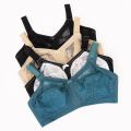 Thin Bra Full Coverage Ultra Thin Plus Size Bras For Women Wireless Minimizer Bra Women Unlined Lace Big Size B C D DD E Sarcasmsm.