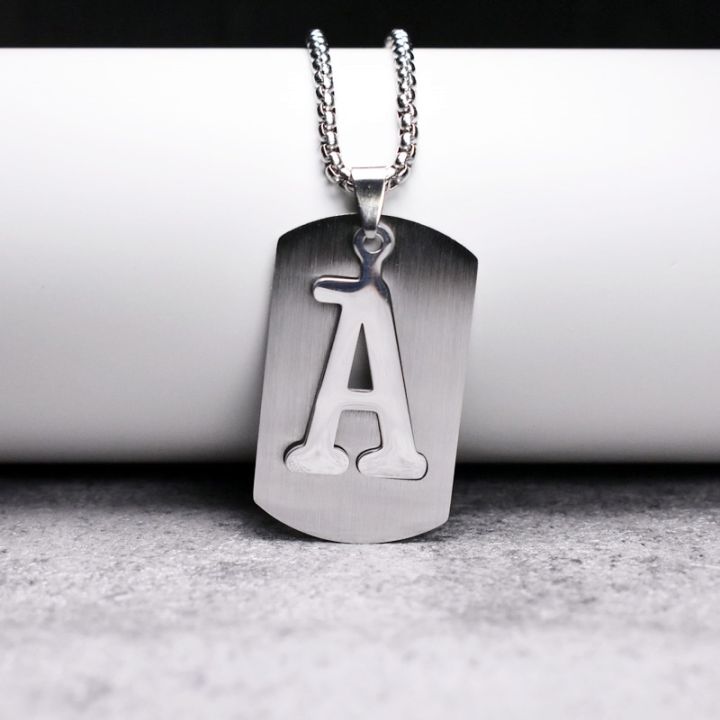 Letter%20Tag%20Necklaces%20Stainless%20Steel%20Chain%20Vintage%20Black%20Men%20Necklaces%20Pendant%20Necklaces%20for%20Women%20Female%20Male%20Jewelry%20-%20Image%203