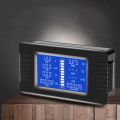 3X DC Multifunction Battery Monitor Meter LCD Display Digital Current Voltage Solar Power Meter. 