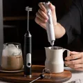 Hand Mixer Electric Milk Frother Whisk Egg Beater USB Rechargeable Handheld Coffee Blender Milk Shaker Mixer Foamer Food Blender.