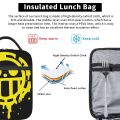 Trafalgar D Law Logo One Piece Anime Thermal Insulated Lunch Bags School Reusable Bento Box Thermal Cooler Food Box. 