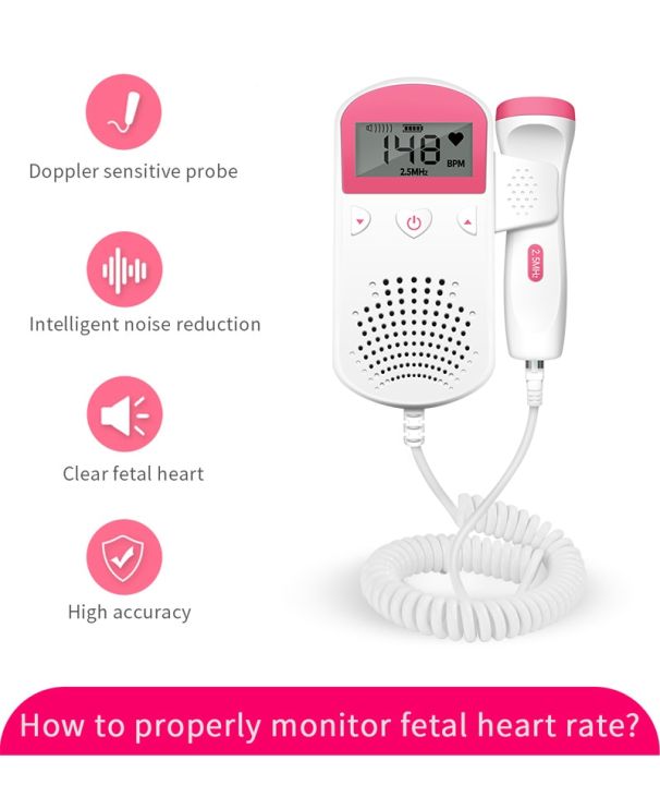 Fetal%20Doppler%20Upgraded%20Fetal%20Home%20Pregnancy%20Heart%20Rate%20Monitor%20Baby%20Fetal%20Heart%20Rate%20Detector%20LCD%20Display%20No%20Radiation%20-%20Image%204
