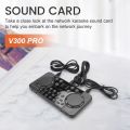 V300 PRO Sound Card 10 Sound Effects Bluetooth Noise Reduction Audio. 