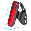 8Pack USB Rechargeable Front and Rear LED Bike Tail Light Bicycle Light Bike Headlight for Road Bike Cycling.