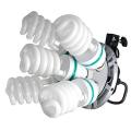 Godox Tl-5 5in1 Bulb Head Multi-holder Tricolor Light Stand Softbox 60 60cm for Clear High Definition Recording.