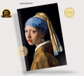 Girl with a Pearl Earring by Johannes Vermeer Journal (Premium Quality Paperback). 