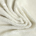 【Factory spot】This white lamb wool rice white lamb wool clothing fabric plush cloth shoes and hat top lining.