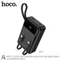 Hoco DYM12 22.5W Fully Compatible 20000mAh Power Bank with Built-in Cables – Fast, Portable, Ready for Bangladesh by ast.
