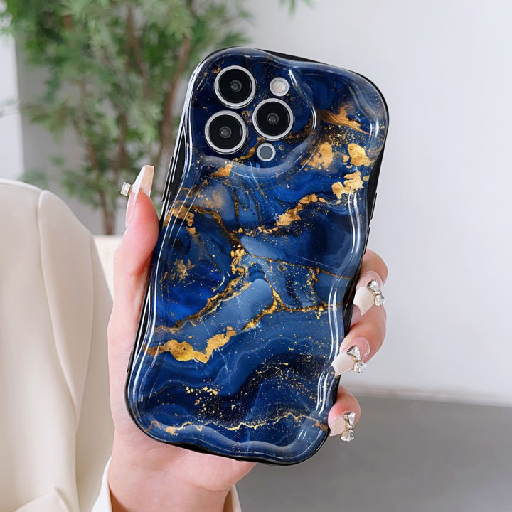 Jizetin%20for%20Vivo%20V25%205G%20V25E%20Back%20Cover%20Gilded%20Marble%20Cream%20Wavy%20Edge%20Soft%20Silicone%20Phone%20Case%20-%20Image%206