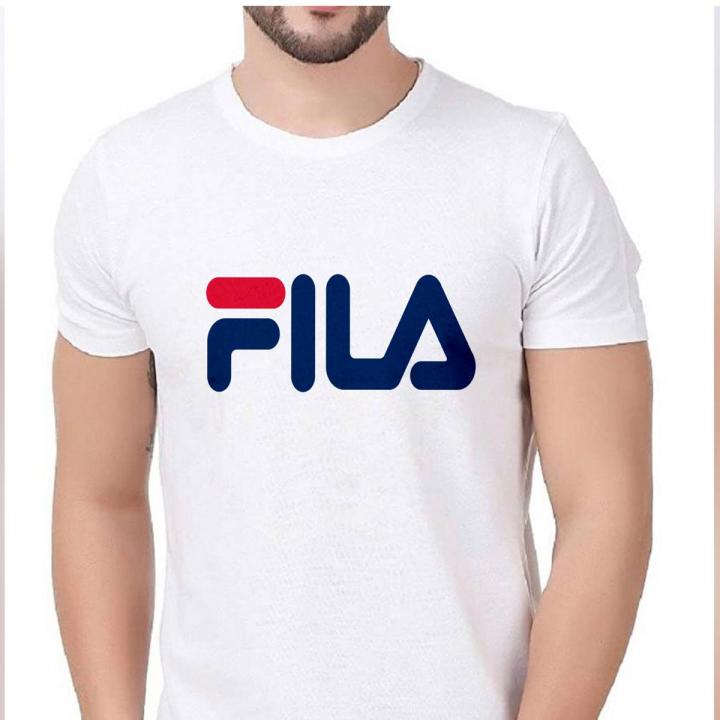 Soft Look Short Seelve Whiter T-Shirt (Fila)