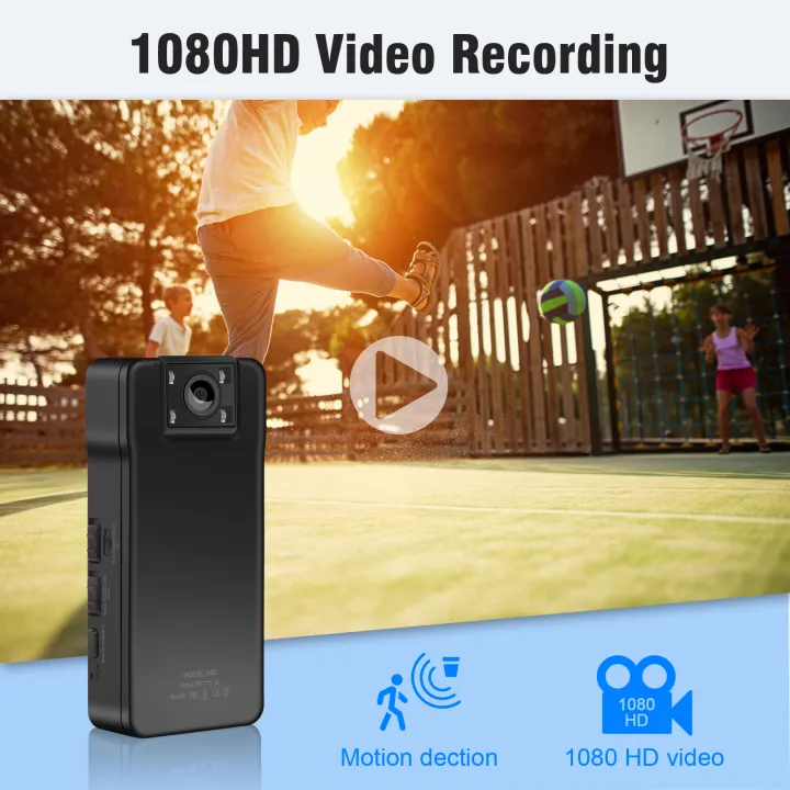 Vandlion A50 WiFi Camera 3000mAh Long Battery Life Remote Control Video Recording IR Night Vision HD 1080P Sports DV for Home