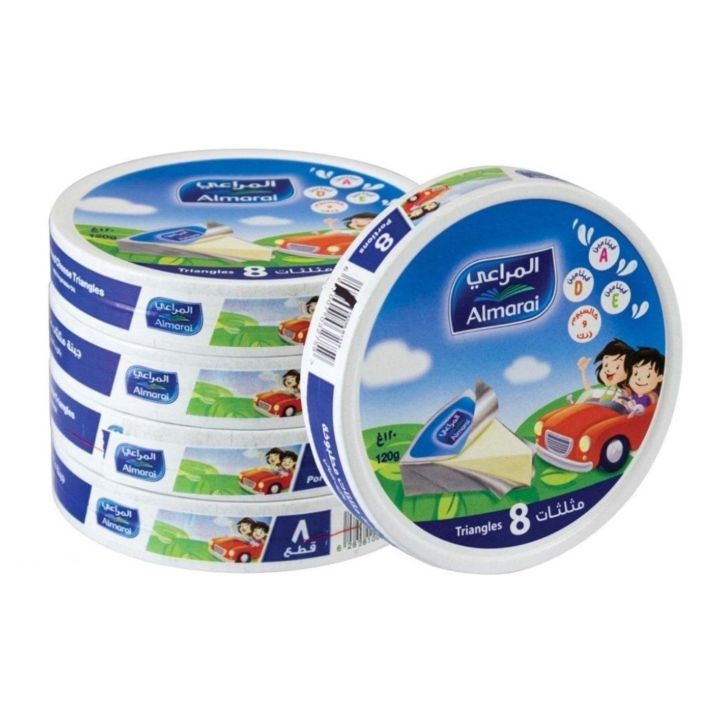 Almarai 8 Portion Triangle Cheese 120gm | Daraz.com.bd