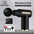 Outtobe Fascia Gun Mini Electric Massager Muscle Relaxation Massager LCD Touch Screen Meridian Massage Gun Mini Neck Massager Relaxation Tissue Handheld Massager Gun Leg Massage Machine Foot Massage Machine Slimming Body.