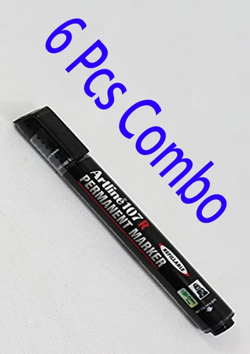 Artline%20Ek-107R%20PERMANENT%20Marker%20-%20(BLACK)%20(PACK%20OF%206)%20-%20Image%202