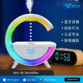 Anti- Air Humidifier 350ml with Bluetooth 5.0 Speaker RGB for Home Office Humidifier Small Humidifier for Indoor Bedroom Living Room Desk Office Bluetooth Speaker.