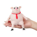 GC Pig Action Figure Toy Cute Pig Soft Figure Doll Funny Stress Relief Toys For Gifts Party Favor.