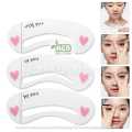 Mini Brow Class Drawing Guide 3 Different Shape 1set. 