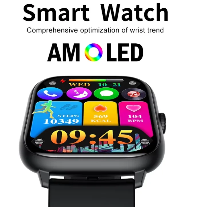 Pix%20Shadhin%20AMOLED%20Screen%20Smart%20Watch-%20Pix%20Shadhin%20IP68%20Waterproof%202.06"%20AMOLED%20HD%20Screen%20Bluetooth%20Call%20Sleep%20Tracking%20Smartwatch-%20Premium%20Quality%20AMOLED%20Screen%20Smart%20Watch%20with%20free%20Screen%20Protector,%20Charging%20Cable%20(%20Black%20Color)%20-%20Image%203