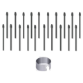 20 Pcs Marker Pen Tips Compatible with Remarkable 1/2 Tablet Pen, Replacement Tips/Nibs for Remarkable 1/2 Pen.