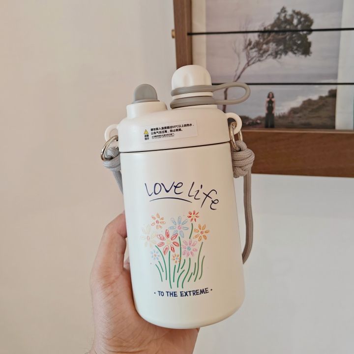 NEW%20hot%20and%20cold%20Thermos%20Cup%20for%20Guy%20Women's%20baby%20%20Double%20Drink%20Suction%20Cup%20Portable%20Lanyard%20Vacuum%20Stainless%20Steel%20Water%20Cup%20-%20Image%207