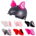 10Pcs Colorful Motorcycle Helmet Devil Horns Cat Ears Decor Universal Motorbike Bicycle Car Styling Decoration Helmet Stickers. 