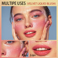 Cross-border exclusive brand manufacturing multi-color contouring moisturizing lips and cheeks dual-purpose white label logoless jelly cheeks. 
