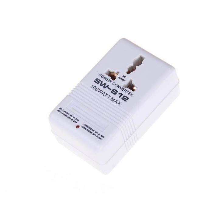 110v%20To%20220v%20Step%20Up/Down%20Voltage%20Converter%20100w%20Watt%20Transformer%20Travel%20Socket%20-%20Image%203