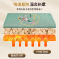 Electrically heated moxibustion mattress, moxa velvet mattress, mugwort hot pack, warm mattress, household heating tablet, single moxibustion blanket. 