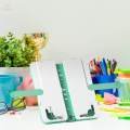 2in1 Book Stand Pencil Box Multi Angle Standing Book Holder Tray Table Office. 
